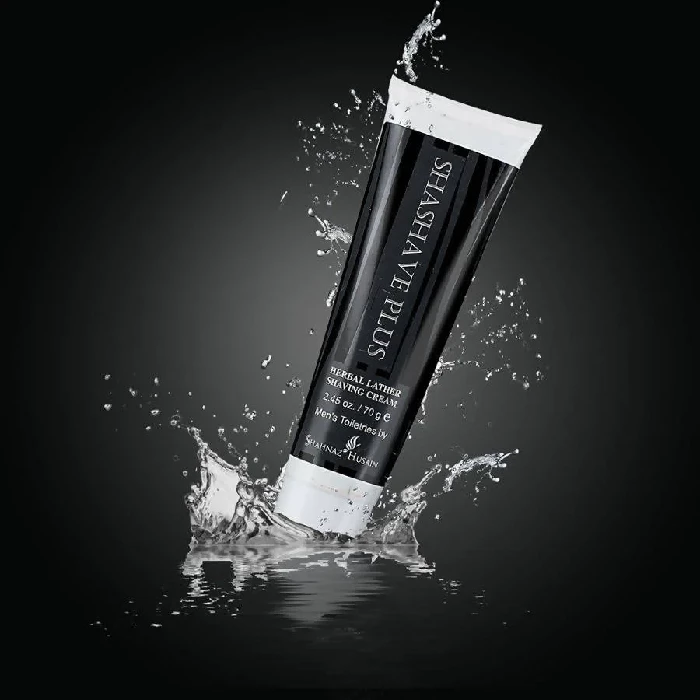 Shahnaz Husain Shashave Plus - Herbal Lather Shaving Cream, 70 g-4.webp